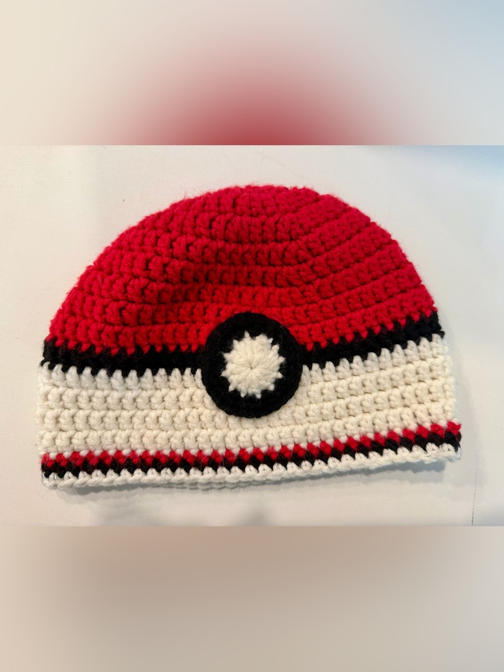 Pokeball Knitted Beanie- youth
